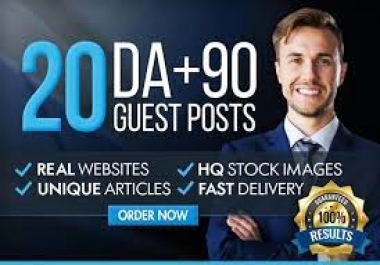I will Publish your Guest Posts on high Authority sites with high DA, DR and Do-Follow Backlinks
