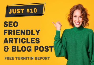 I will create 500+ Word With TWO high quality website content,  articles,  and blog posts