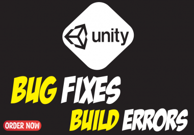 I will fix unity game bugs,  ads integration issues,  build error and crashes