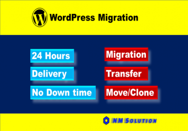 I will do migration transfer your website