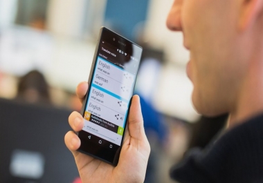 Professional text translator in both French and English languages