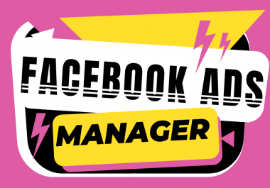 I will be your facebook ads manager and promote ads campaign