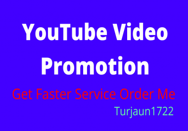 Super Fast YouTube Video Promotion & Organic Marketplaces By Turjaun1722
