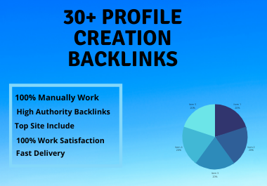 I will do high DA profile backlinks for SEO ranking