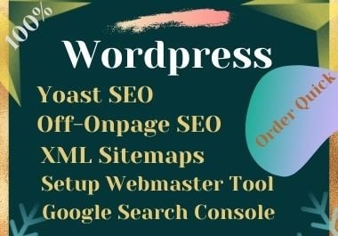 I will do wordpress yoast onpage and technical SEO