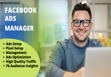 I will setup and optimize facebook ads campaign in your fb ads manager