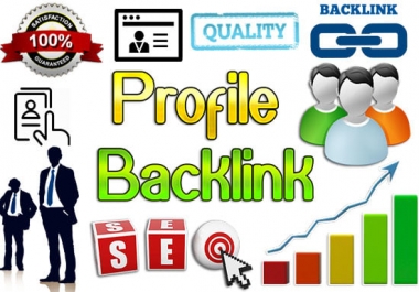 I will do top rated profile backlinks to rank fast