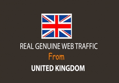 Get UNLIMITED targeted organic web traffic for 30 days from UK
