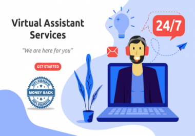 I Will do any type of data entry work or virtual assistant