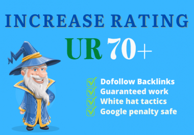 I will increase ahrefs URL rating of your site
