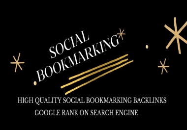 Manually 100+ Powerful Social Bookmarking SEO Backlinks With Social Media Sites