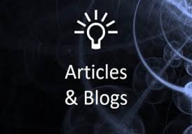 I will write 2&times 500 words for your blogs and website