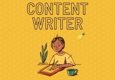 I will write SEO friendly content,  post writing for your website.