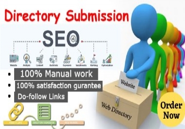 I will provide 40 Directory Submission SEO Backlinks