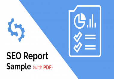 I will provide a professional SEO audit report about your website