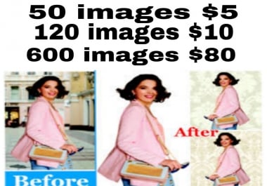 I will remove background from image in 1 hour