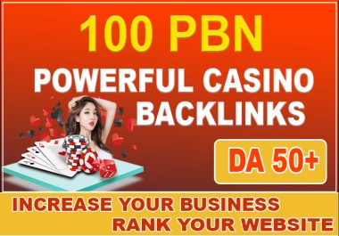 Get 100 PBN DA50+ Backlinks Casino,  UFABET,  Gambling,  Togel,  Poker,  Slot,  Betting,  Esports,  Websites