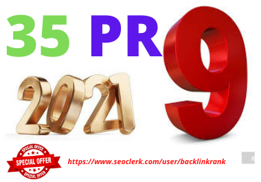 I will Do 35 PR9 80+DA Top Trusted Authority SEO Backlinks For your Website