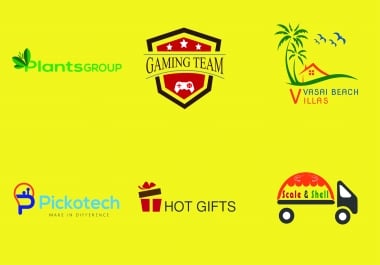 I will design unique logo and any type logo