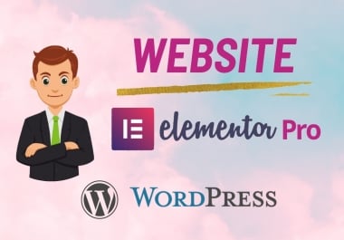 I will be your elementor expert for elementor website by elementor pro