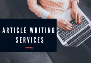 I deliver a 2 500 word article a day after order is placed.