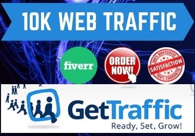 I will drive 10000 web traffic to your website