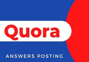 I Will do Promote Your Website with 5 High Quality Quora Answers posting