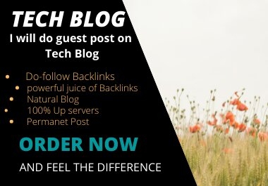 Write and Publish 8 guest post on high DA website