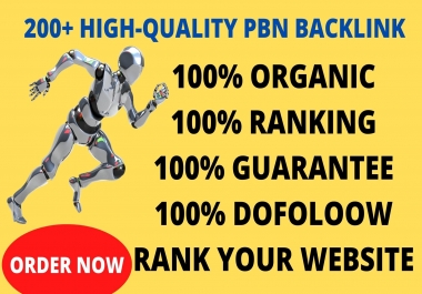 Get 200+ High DA 60+ PBN Backlink to Rank Your Website by better solution.