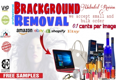 I will remove stylish background 100 photos or products,  unlimited revisions for you