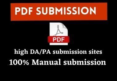 60 Best PDF submission to top 60 doc sharing sites