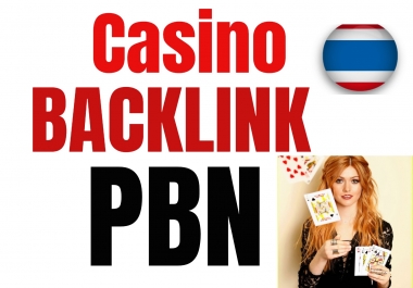 Create 30 High DA 65+ PBN Backlinks for CASINO,  GAMBLING,  Judi,  Bola POKER related website