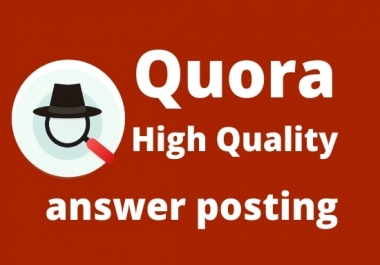 Guaranteed boost your website with 10 high-Quality Quora Answers