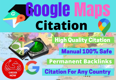 500 Google Maps Citations Manually With Adding Your Business Logo For Local Business SEO