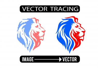 I will redraw vector tracing vectorize convert logo to vector