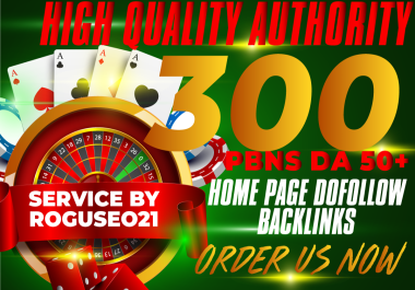 Quality RANKING 300 Special PBN Homepage DA 50+ TO 80+ TOTO JUDI BOLA Casino Poker Backlinks