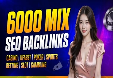 Casino Website Rankings-6000 Premium PBN Backlinks - DA 75 to 40+ Dofollow Indexed