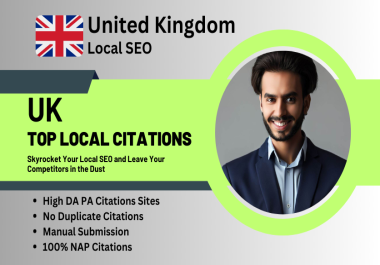 Top 50 UK local citations and business directories