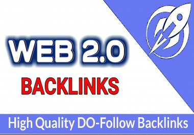 I will provide 10 Web 2.0 Backlink for website ranking.