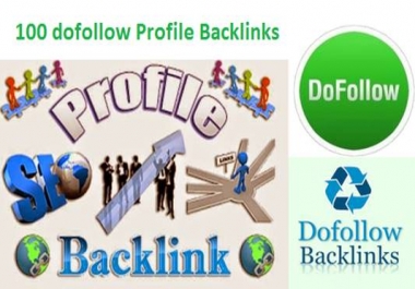 I will do 25 high quality Dofollow Profile Backlinks in 25 unique domains