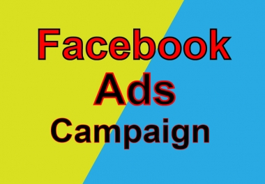 I will be your Facebook ads manager and setup attractive Facebook ads campaign
