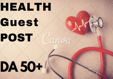 Health Guest Posts With high DA