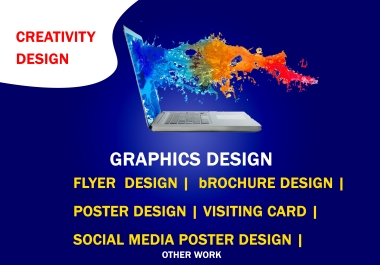 I will create social media poster design and graphics design.