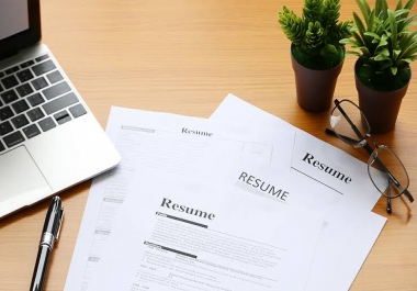 I'll help develop perfect,  up to date resum&egrave,  cover letters,  application letters and many more.