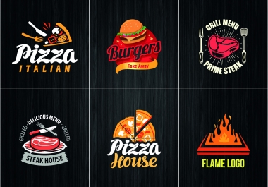 I will design natural food kitchen bar cafe bakery restaurant logo