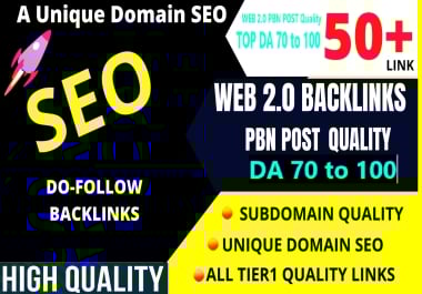 I will do 3000 High Authority exclusive DA 65+ Dofollow backlinks rank on google 1st page for