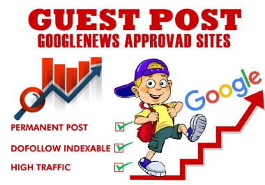 Google news approved guest post instant post istant index backlinks