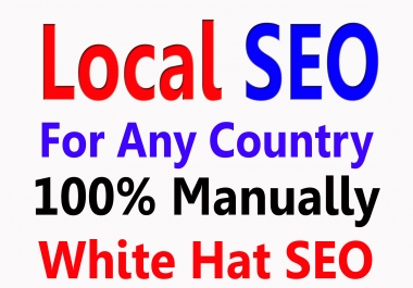 I will do local seo to rank your local business gmb citation