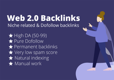 Make high authority web 2 0 backlinks manually