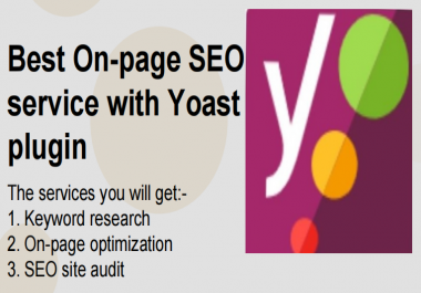 I will do On-page SEO with Yoast for your WordPress site